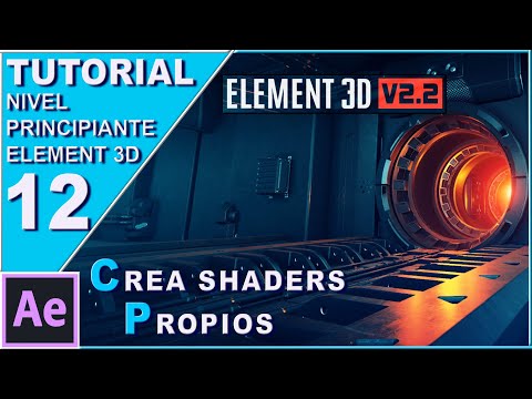 Curso Element 3D nivel principiante 12 "Crea shaders propios" // Tutorial E3D