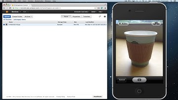 Uploading Pictures from PhoneGap to S3