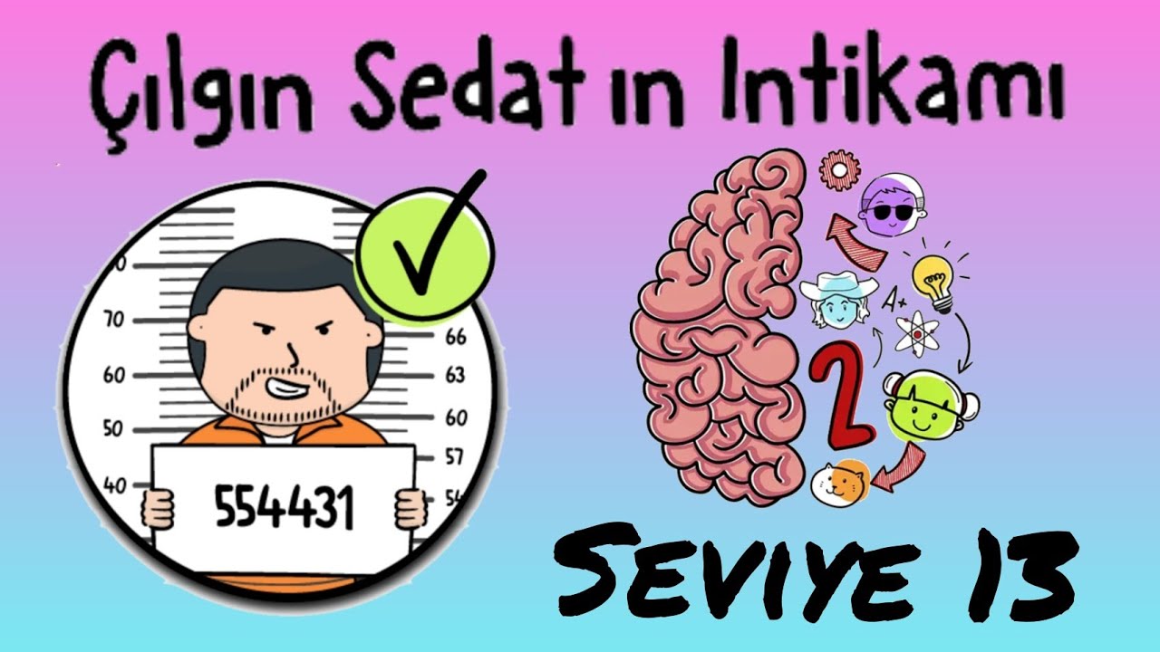 Brain Test 2: Tricky Stories - çılgın Sedat ın Intikamı Seviye 13 Walkthrough