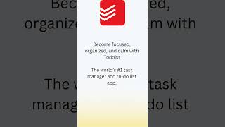 Top Productivity App #1 | Todoist App | Top Todo List App | App Reviews | Technology | Design Apps screenshot 2