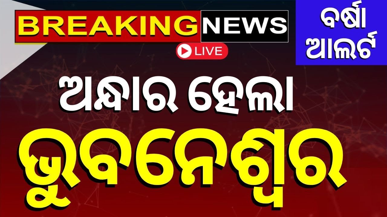 Odisha Rain Live: ବଡ଼ ବର୍ଷା !| IMD Issues Heavy Rainfall Alert For Several Parts Of Odisha|Odia News