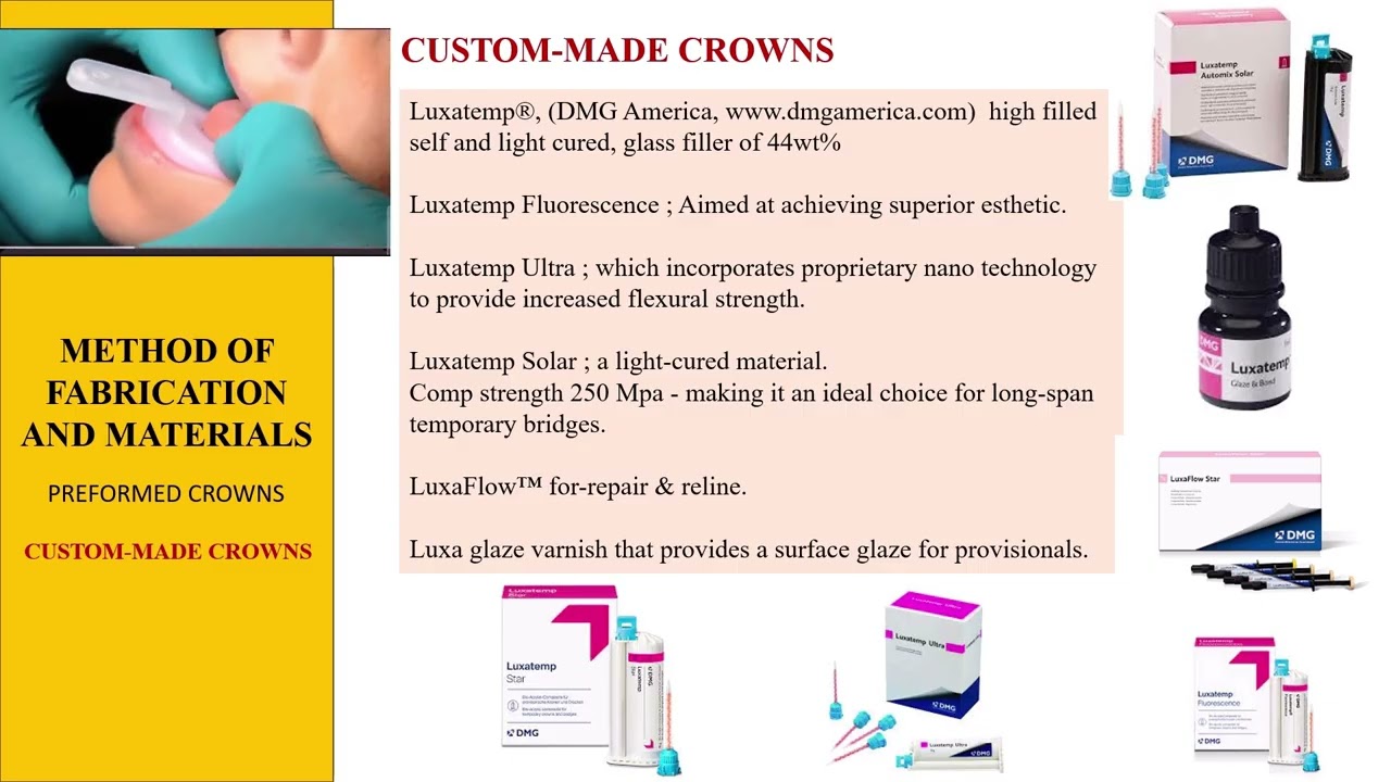 Provisional restoration | SRM Dental College Ramapuram