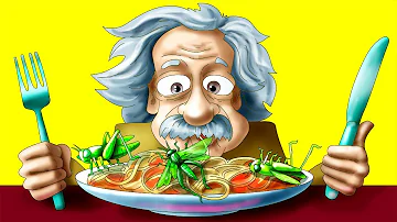 What did Albert Einstein eat?