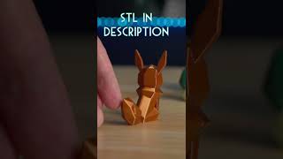 3D Printed Rock Type Eevee