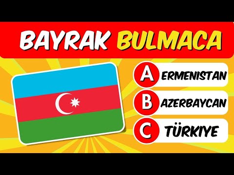 Bu Hangi Ülkenin Bayrağı PART 2 🌍🤔Orta Seviye Zorluk !!🧠 30 SORULUK BAYRAK BULMACA !