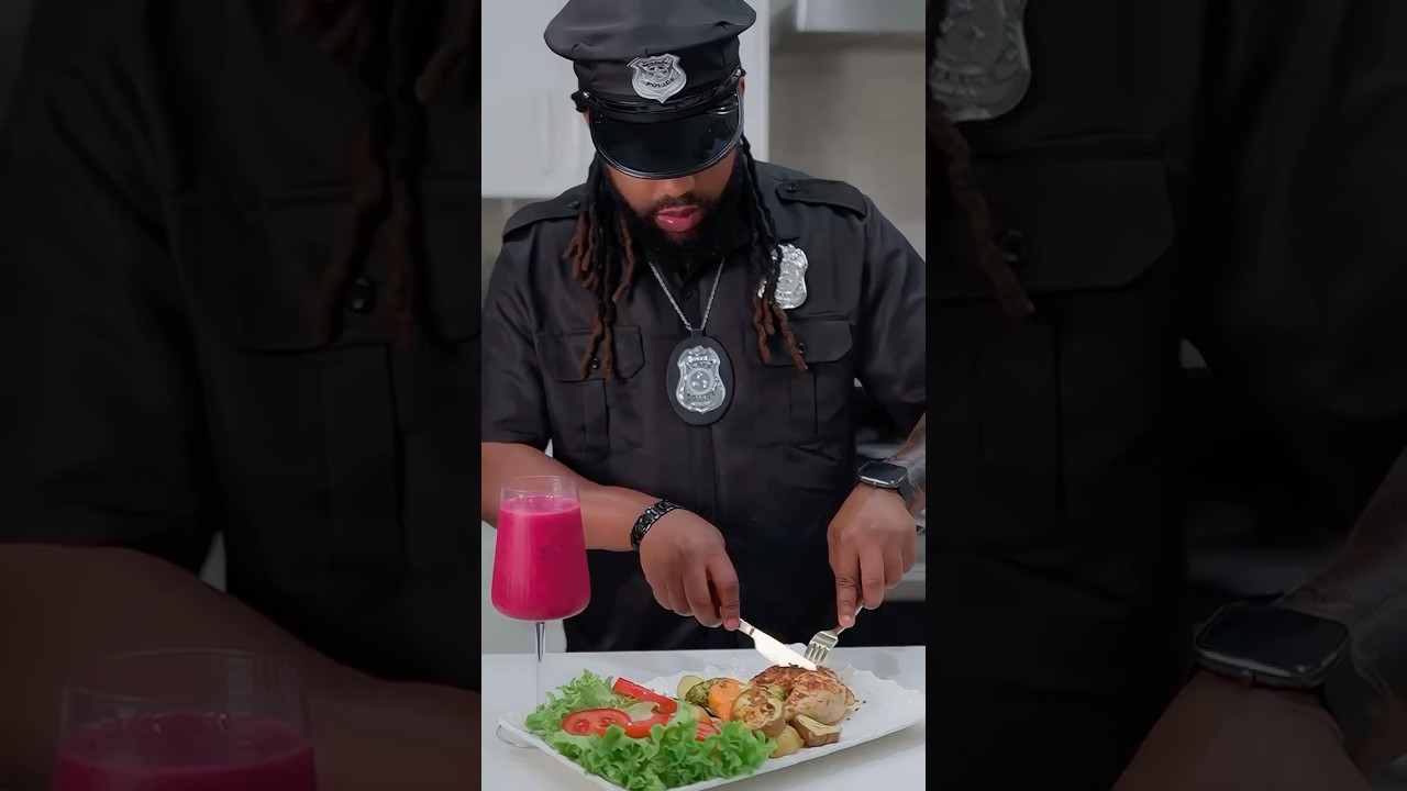 Recette de poulet rôti préparée par ton policier 👮‍♂️ préféré !