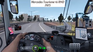 Test Drive and Driving Mercedes Benz Tourismo 16 RHD 2023 | Bus Simulator: Ultimate | Bus Games screenshot 2