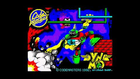 "Captain Dynamo" in-game music, ZX Spectrum 128k