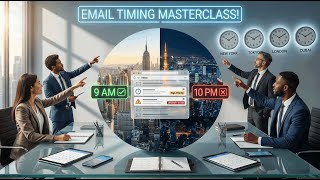 Strategic Email Timing: Master Urgency &amp; Global Etiquette! 🌏⏰✉️