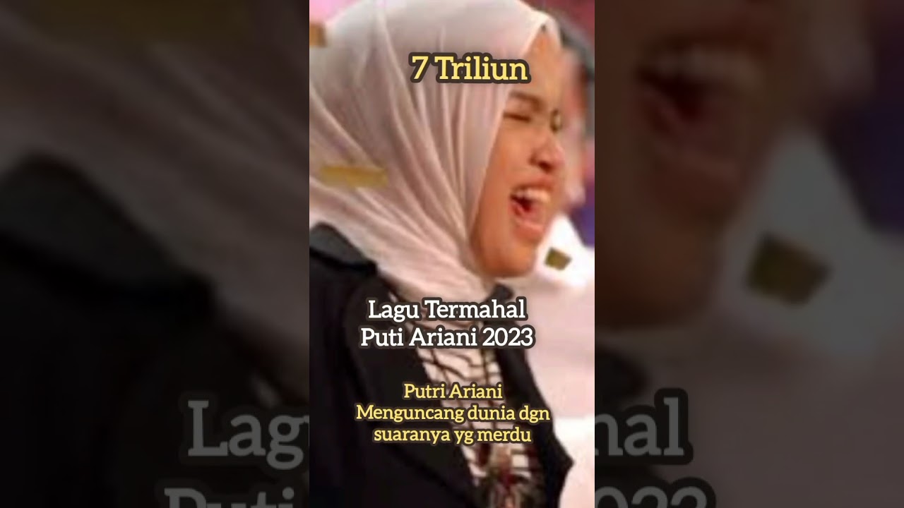 Lagu Termahal Putri Ariani 2023 