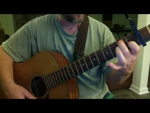 Blue Boat Home (Peter Mayer) guitar lesson (Open D tuning)
