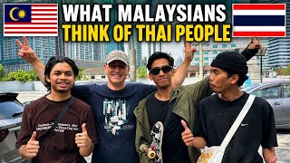What do Malaysians think of Thai People! #streetinterview #malaysia #thailand 🇲🇾🇹🇭