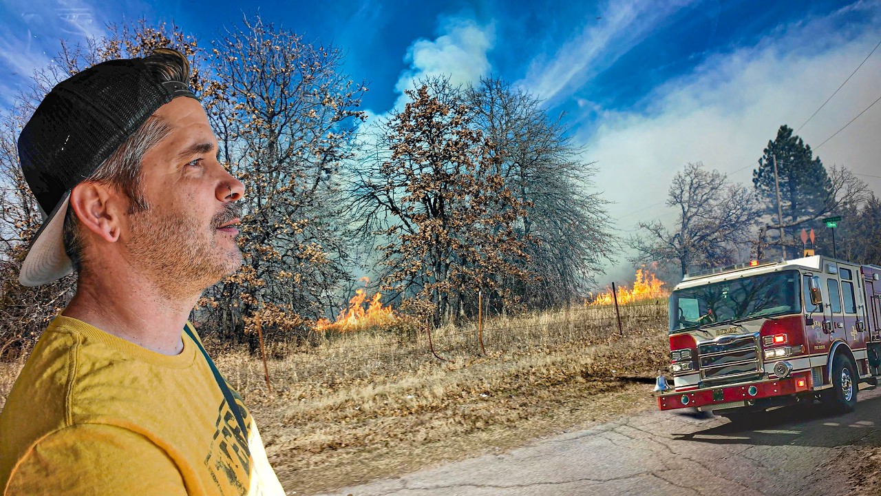 Everything was BURNING DOWN around us!