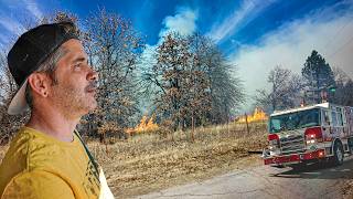 Everything was BURNING DOWN around us!