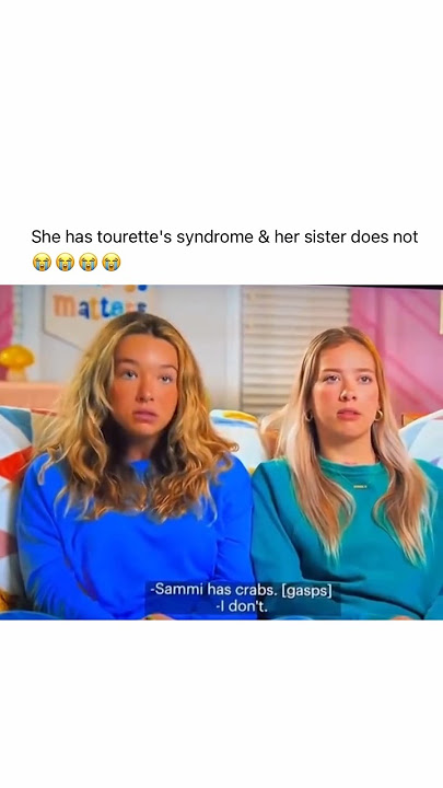 Lmao.'I don't...I don't...I do' 😭😭 #tourettes #sisters #viral #fyp #family #tourettesyndrome #funny