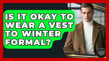 Is It Okay To Wear A Vest To Winter Formal? - The Sharp Dressed Gent