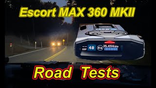 Escort Max 360 MKII radar detector Road Tests