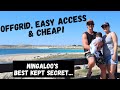 OFFGRID | CHEAP CAMP | INSIDE THE REEF! Ningaloo's best kept secret - BRUBOODJOO (9 Mile)