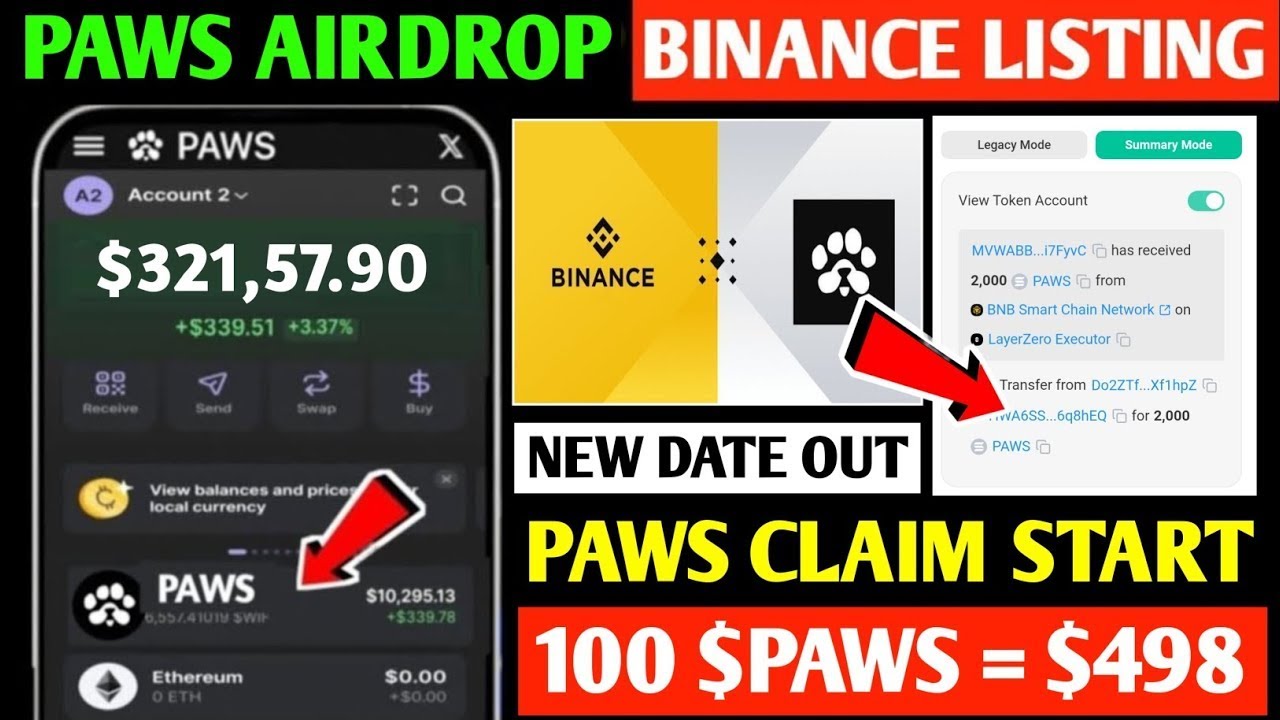 Paws Binance Launchpool 🟢 | Paws Airdrop Price Prediction |Paws Airdrop New Update |Paws New Task