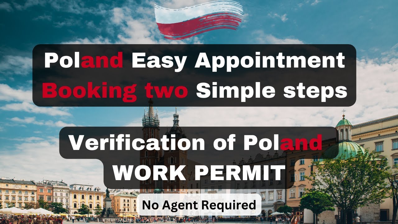 How to book Poland early Appointment 2024 | Work Permit Verification ...