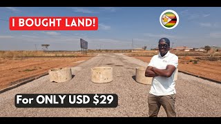 Bought Land for ONLY US$ 29!!! Cheapest City in Zimbabwe, Wesley Park, Kadoma!