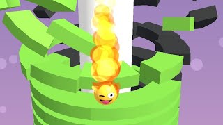 Unstoppable Stack Ball 3D 🔥😱🔥🔴 | #stackball #gameplay #game #games #newgame #gaming @games #android screenshot 5