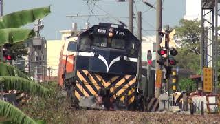 Taiwan Railway 2021.10.06 A Navy Blue Locomotive R101 (EMD G22U)Having Test Run Before Repaint【7021】