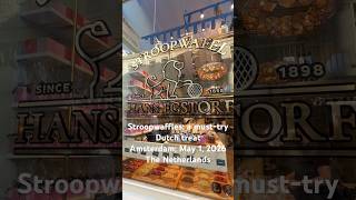 Be sure to try a #stroopwaffle if you visit The #netherlands - a nice #caramel #treat #amsterdam