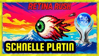 Celebrity RETINA RUSH Platinum Guide: 100% Trophies in 4 Minutes (PS4/PS5) Wealth