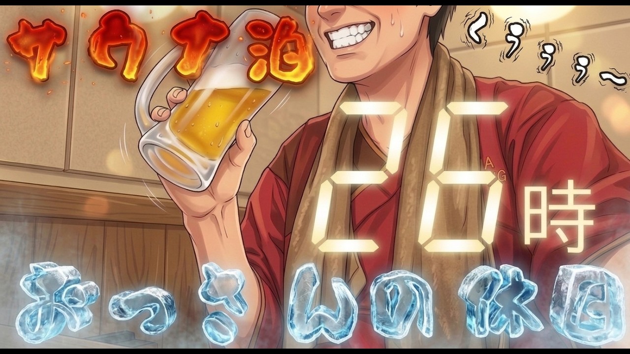 【サ飯】おっさんの休日【サ活】