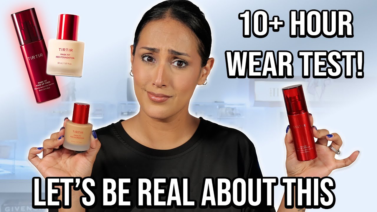 ARE WE BEING LIED TO? MASK FIT FOUNDATION & SETTING MIST TESTED!