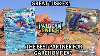 GREAT TUSK EX! PALDEAN FATES IS HERE!!