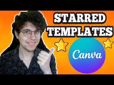 How To Find Starred Templates In Canva
