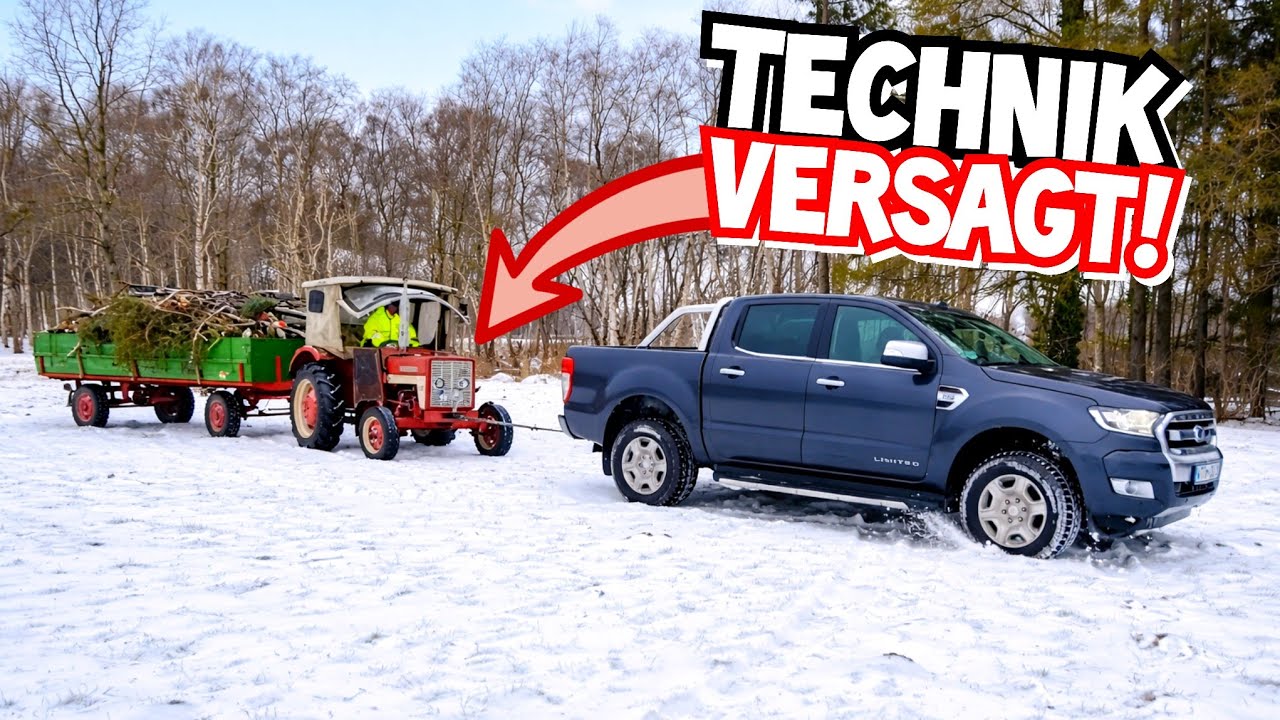 Nun kommen die DICKEN dran! | IHC 323 will nicht mehr! | Rettungsversuche im Wald | Mr. Moto