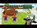Plants Vs Zombies GW Animation Episode 57 : Mario Lift Coffin Zombie vs Dr. Zomboss