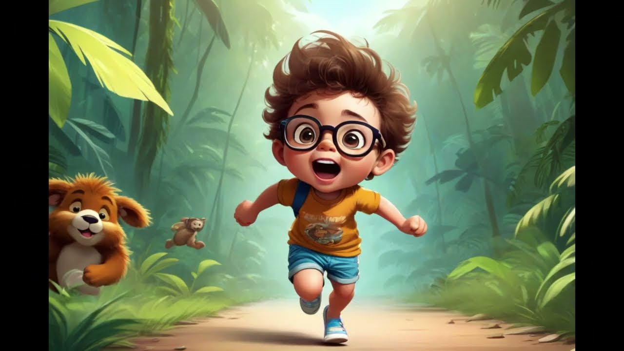 A Magical Deer Adventure | Lost in the Jungle: Kids Cartoon Story