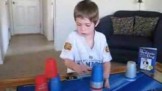 Jake the Champion Speed Stacker Meditates to Win