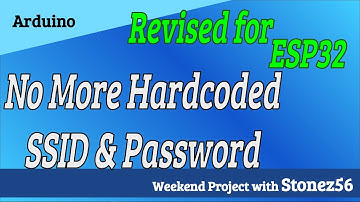 Arduino Wifimanager (Revised for ESP32)