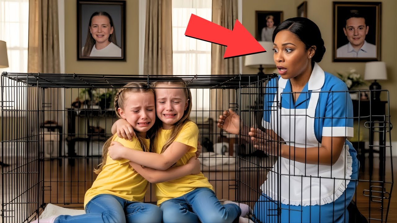 THE BILLIONAIRE FIANCÉE LOCKED HIS TWINS IN A DOG CAGE— UNTIL THE MAID EXPOSED THE TRUTH