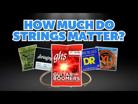 How Much Do Guitar Strings Affect Your Tone?