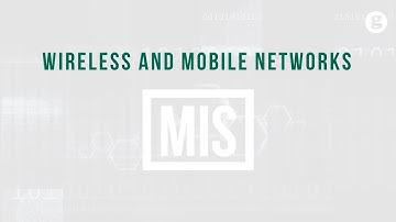Wireless and Mobile Networks