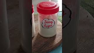 home made caster sugar and icing sugar mostly used in baking pls subscribe my channel and and watch