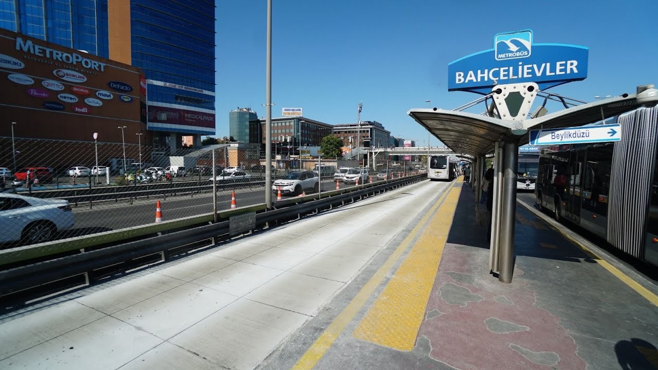 Metrobüs Bahçelievler İstasyonu İnceleme Turu