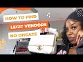 How to find a legit vendor || No DHgate🙅🏾‍♀️