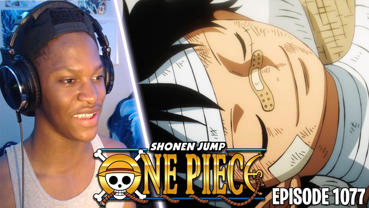 ONE PIECE EP. 1077 🇧🇷 [REACT ANIME] 