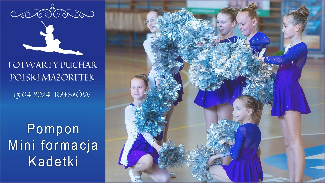 Pompon - Mini formacja - Kadetki - Perfekto / Czechowice-Dziedzice - Rzeszów 2024 | PL - RZ070