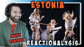 Vanilla Ninja  Too Epic To Be True Reactionalysis   Teacher Reacts  Estonia Eurovision 2026