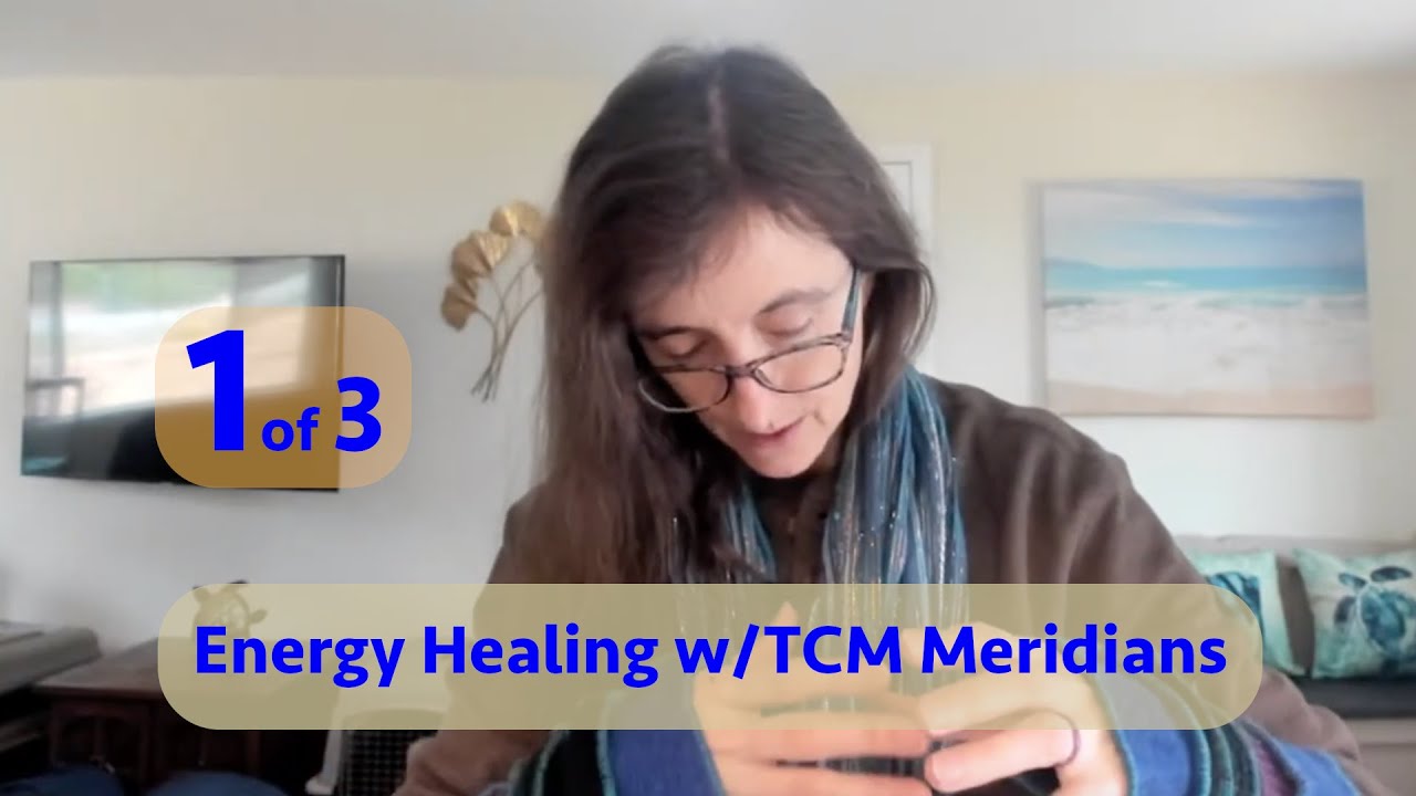 Healing 1 of 3 Healing TCM Meridians, Wei Chi Auras, Gold Mesh Spheres, LU, LI, ST, SP, HT, SI etc.