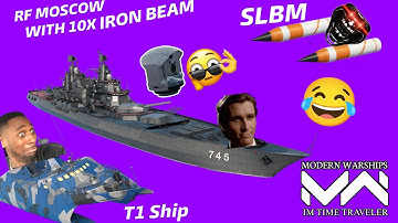 10 Iron Beam Lasers vs SLBM – Can Moscow Save the T1 Ship? 🤣⚡ Modern Warships