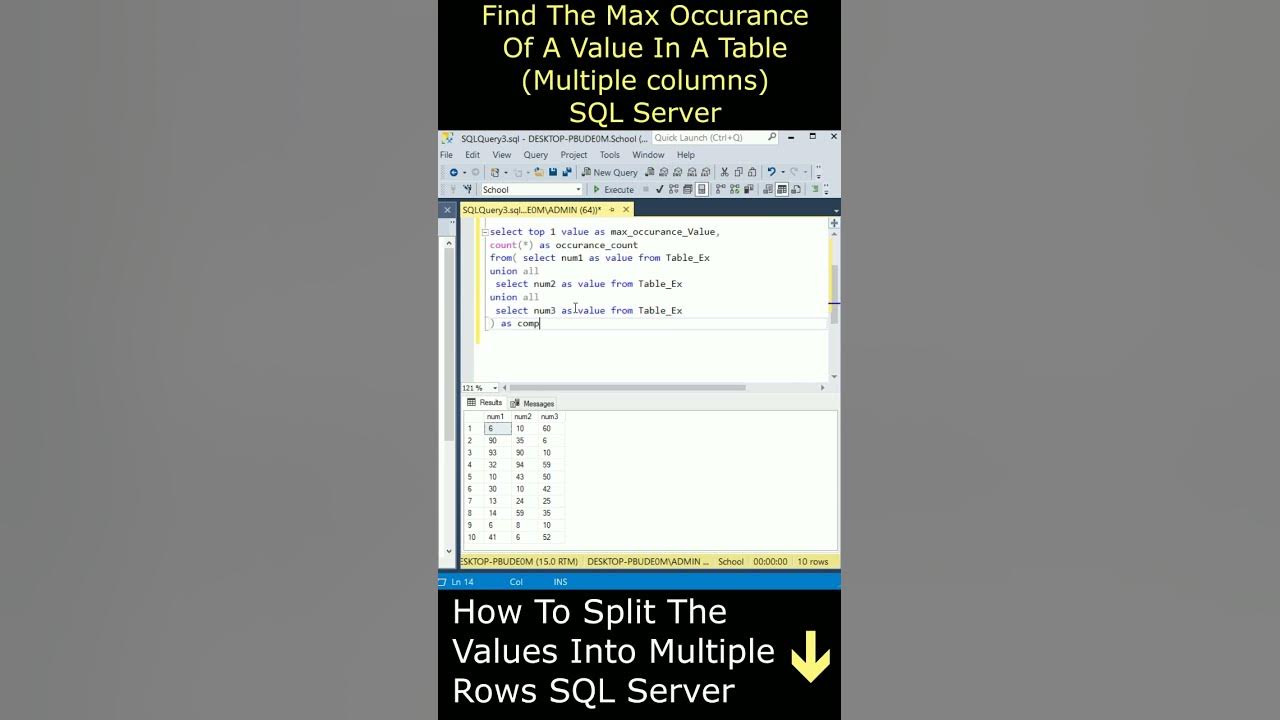 find-out-maximum-occurrence-value-multiple-columns-table-sqlserver